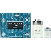 Bvlgari Man Rain Essence by Bvlgari for Men - 2 Pc Gift Set 3.3oz EDP Spray, 0.5oz EDP Spray