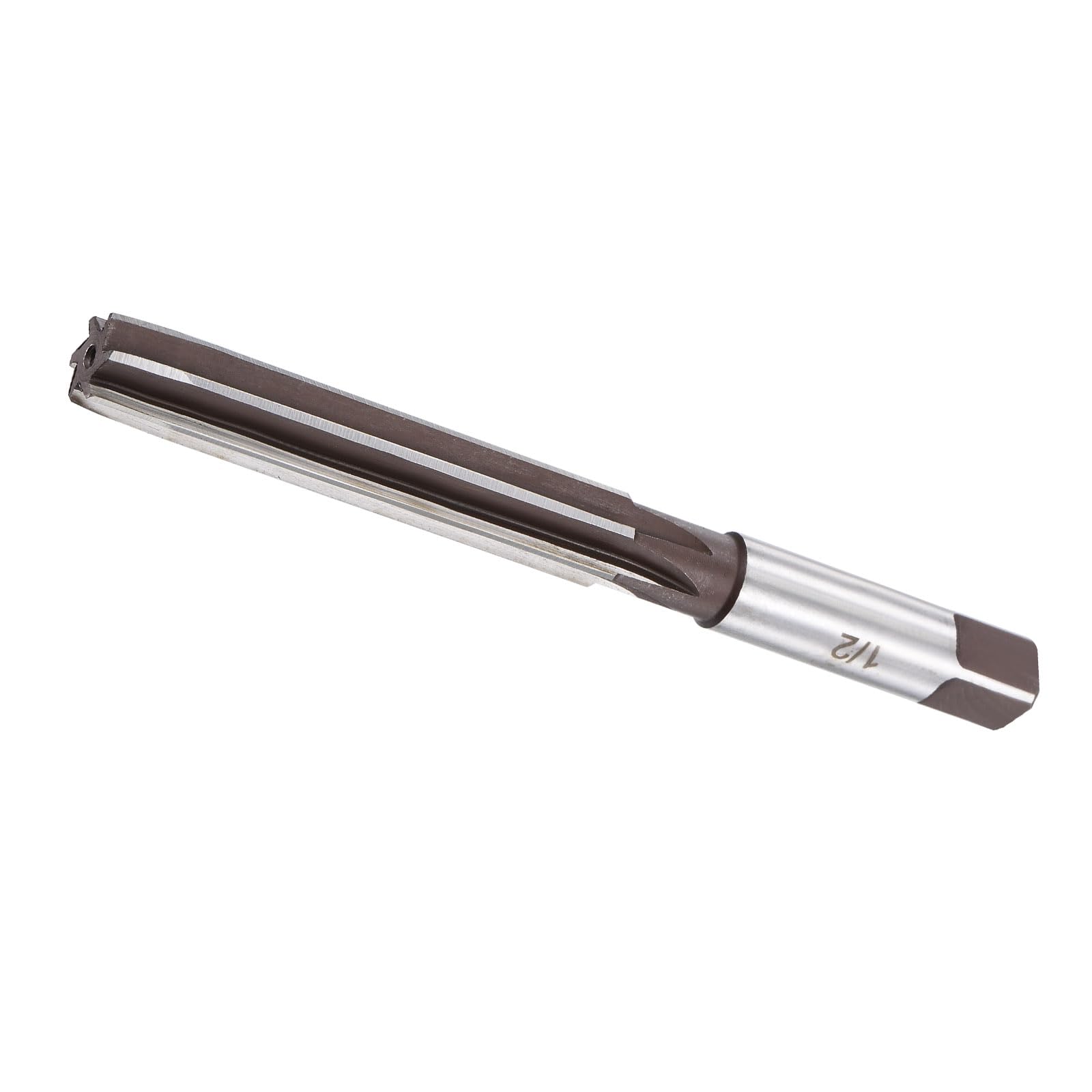 CoCud Hand Reamer, 1/2" Cutting Diameter 6 Flutes, Steel Cutter Tool - (Applications: for Aluminum Copper Plastic)