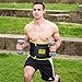 TNT Pro Series Waist Trimmer Weight Loss Ab Belt - Premium Stomach Fat Burner Wrap and Waist Trainer (XX-Large, Yellow)