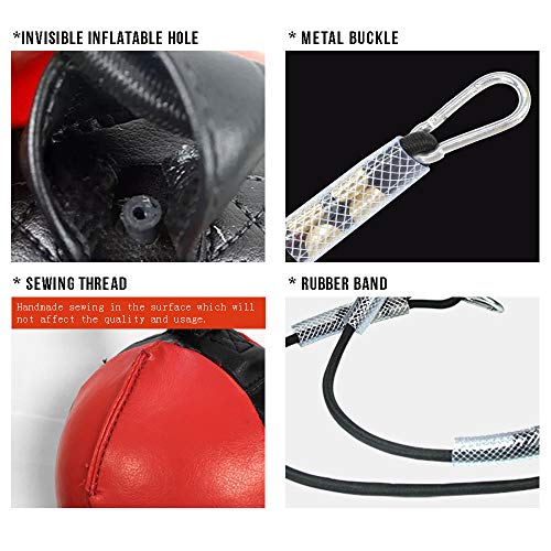 Wesing Double End Striking Bag Leather Boxing Speed Ball Bag Pricepulse