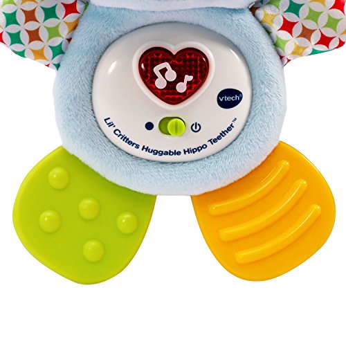 3 VTech+Critters+Huggable+Hippo+Teether