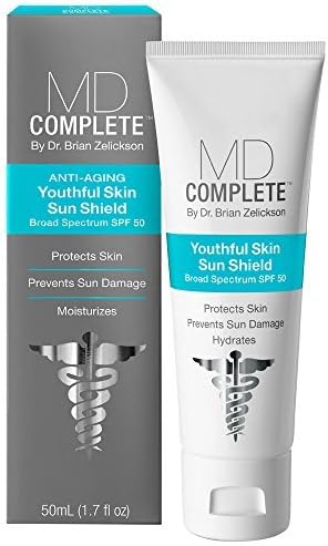 MD Complete Youthful Skin Sun Shield Anti-Aging by Dr. Brian Zelickson by MD Complete