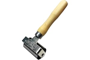 GELELF Smooth Peeling Brayer Roller - Wood Hand Roller Rollers Ink Roller Tape Roller for Gluing Taping Gel Printing Inking Block Printmaking Stamping Scrapbooks (#4: 2 Inch (5CM))