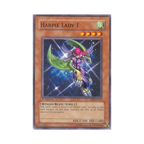 Harpie Lady 1 SD8-EN013 1st Edition Yu-Gi-Oh Lord of the Storm
