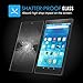 MoKo Screen Protector for Fire HD 8 2015, Premium HD Clear 9H Hardness Tempered Glass Film for Amazon Fire HD 8 Tablet (2015 Release Only, NOT FIT All-New Amazon Fire HD 8 6th Gen 2016 Release)