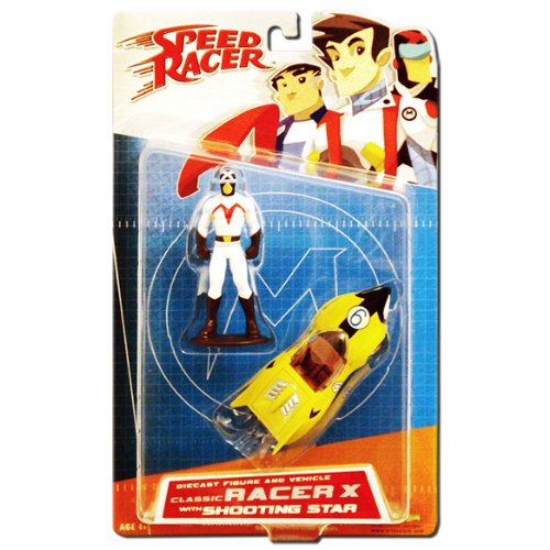 Speed Racer Art Asylum Die-Cast Series 1 Classic Racer X with Shooting Star