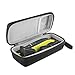 BOVKE Case for Philips Norelco OneBlade Men's hybrid electric trimmer and shaver, FFP, QP2520/90 QP2520/70 EVA Shockproof Hard Case Organizer Carrying Travel Cover Storage Bag ,Black