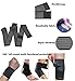 jadedragon Best Knee Wrap Knee Support, Knee Brace Compression Sleeve -for Bodybuilding, Weightlifting, Crossfit，Squats and Power Lifting-for Men & Women 2 Piece (Black)