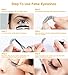 50 Pairs False Eyelashes Set with Glue 5 Styles Lashes Handmade False Eyelashes Pack Professional Fake Eyelashes Pack, 10 Pairs Eyes Lashes Each Style, Natural Soft lashes with EyeLash Tweezers