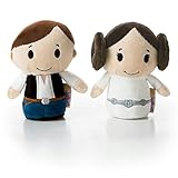Hallmark itty bittys Star Wars Han Solo and Princess Leia Stuffed Animals