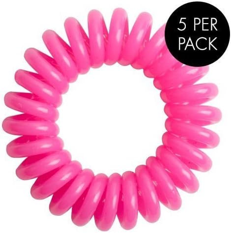 Magi Hair Bobble Traceless Hair Ring And Bracelet - Pink Invisible Hair Bobble Pain Free Hair Band, Reduces Split Ends by Quif