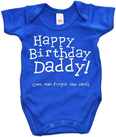 Dirty Fingers, Happy Birthday Daddy! Yes Mum forgot card!, Baby Bodysuit
