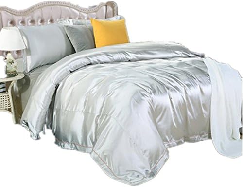 Amazon シルク 掛け布団カバー 天然シルク掛け布団カバーセット 絹寝具 仕様 シルク布団カバー １枚 シルクシーツ １枚 シルク枕カバー ２枚 ホワイト シングル 寝具カバーセット オンライン通販