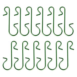 ZEXIN Party Stainless Steel Xmas Multifunction Ornament Hooks Hangers Christmas Tree Holder S-Shaped Hangers Decoration…