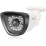 TMEZON HD CCTV Security Camera 960H Home Security Day/Night Waterproof Outdoor Camera 800TVL 30 IR-LEDs 3.6mm Wide Angle Lens