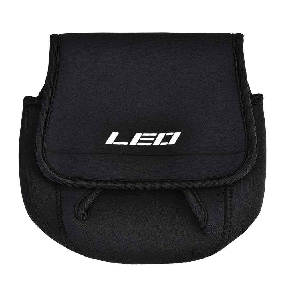 Fishing Rod Reel Cover 2 Sizes Portable & Durable Spinning Reel Protective Pouch Bag