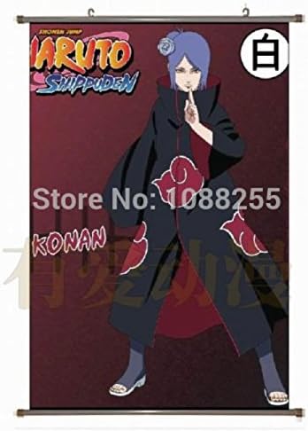 Cartoon world Naruto Akatsuki Orochimaru Konan Home Decor Japanese Poster Wall Scroll Anime