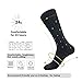 DURARUN 6-Pack Men's Crew Socks, Cotton Wear-resistant Socks, Classic Dress Socks