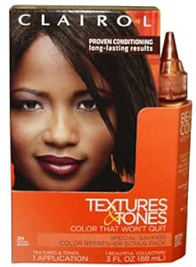 Amazon.com : Clairol Textures & Tones Hair Color - #3N