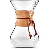 Chemex Pour-Over Glass Coffeemaker - Classic Series - 6-Cup - Exclusive Packaging