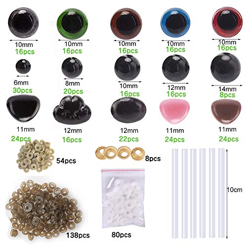 1 6mm+14mm+Colorful+Plastic+Washers+Stuffed