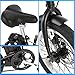 ANCHEER 2019 Collapsible E-Bike 350W/ 250W Electric Bike, 12/30 Miles Range Scooter with Dual Disc Brake (16″ Folding_Black)thumb 4