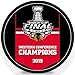 2015 Chicago Blackhawks NHL Stanley Cup Western Conference Champions Hockey Puck (Sherwood)