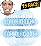 Nylea 15 Pack Cheek Retractor for Speak Out Game and Watch Ya Mouth C-SHAPE Adult Teeth Whitening Intraoral Lip Dental Retractors Mouth Opener [Blue]