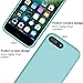 Compatible with iPhone 8 Plus Case/iPhone 7 Plus Case,JASBON Liquid Silicone Case with Free Screen Protector Gel Rubber Shockproof Cover Full Protective Case for iPhone 8 Plus/iPhone 7 Plus-Light blue