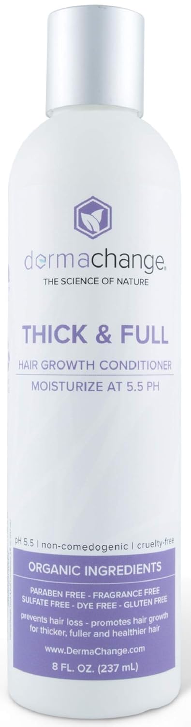 Hair Growth Natural Conditioner - Hair loss treatments - With Anti Dandruff Formula - Prevents Dry Frizzy Hair - Sulfate, Paraben & Gluten Free - For Women and Men (8 oz) - Made in USA: Beauty
