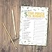 Price Is Right Baby Shower Game - Fun Baby Shower Game - Coed Baby Shower Game for Boys, Girls, or Gender Neutral - Set of 50