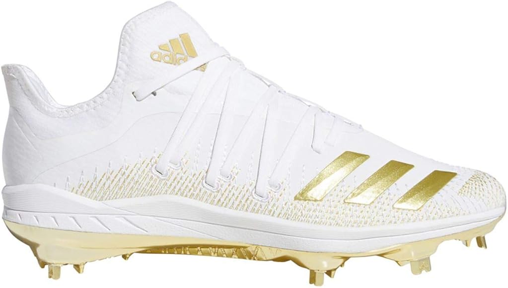 white and gold cleats soccer