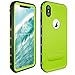 SpringRay iPhone Xs Max Waterproof Case IP68 Certified Shockproof Dustproof Snowproof Full Body Rugged Protective Cover with Built-in Screen Protector for iPhone Xs Max 2018 Released 6.5 inch (Green)