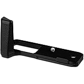 Haoge Handle HandGrip for Fujifilm GFX100RF Camera Body L-Shape Grip Bracket HG-GFXRF-B Black with Arca-Swiss Standard Plate