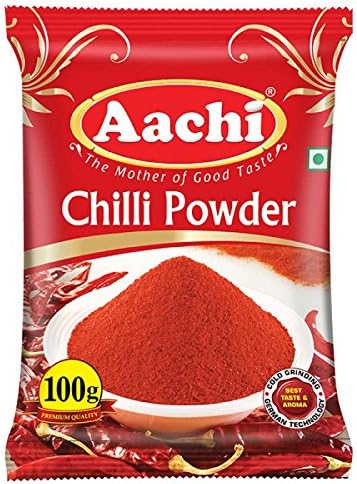 Pack of 4 - Aachi Chilli Powder - 100g