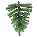 Northlight Colorado Spruce Artificial X-Mas Teardrop Swag, Green