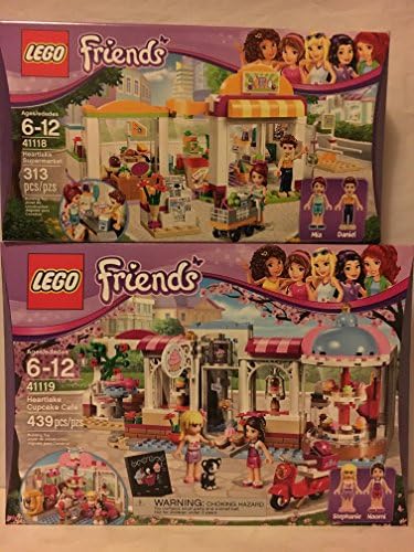 LEGO Friends Heartlake Cupcake Cafe &amp; LEGO Friends Heartlake Supermarket
