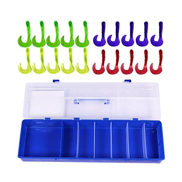 TW24 Angelkoffer mit Zubehör 51tlg. Kinder Angelset Angelbox Komplettset Angelrute – Bild 6