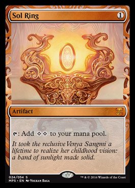 Magic: the Gathering - Sol Ring (024/054) - Masterpiece Series: Kaladesh & Aether Revolt Inventions - Foil