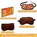 Gel Eye Mask for Puffy Eyes | Re-Usable Hot or Cold Gel Bead Therapy Sleep Mask | Heated Eyemask for Dry Eyes | Ice Pack to Relieve Migraine, Sinus, Headache & for Comfort Sleeping (1)
