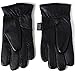 Alpine Swiss Mens Gloves Dressy Genuine Leather Warm Thermal Lined Wrist Strap BLK M