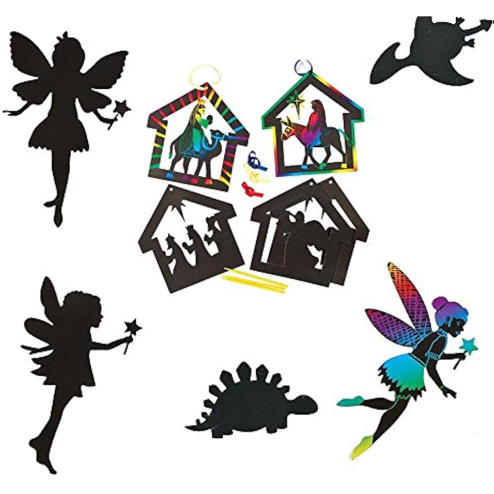 30 Rainbow Scratch Sketch Papers With Three Wood Stylus 30 Rainbow Scratch Sketch Papers With Three Wood Stylus