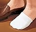 Toe Socks 2 Pair, White, One Size