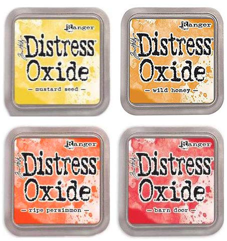 Tim Holtz Ranger Distress Oxide Ink Bundle J - Four 3