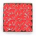 G2PLAY Heart Shaped Smokeless Candles, 50PCs Set Romantic Love Candle Bulk for Wedding, Birthday, Party, Halloween, Christmas, Festival (Red)