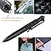 XUANLAN Tactical Pen with 6 Ink Refill, Self Defense Pen with Emergency Glass Breaker Ballpoint, Aircraft Aluminum W/Tungsten Steel Tip EDC Emergency Kit, Survival Gear (1 Pack)