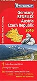 Germany, Benelux, Austria, Czech Republic 2016 National Map 719 2016 (Michelin National Maps) by