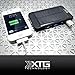 XTG Solar Charger, Solar Powered Back Up Battery (1500mAh, 1A USB Port) for iPhone, Samsung Galaxy & USB Devices. Great for Hiking & Adventure. Includes LED Reading Light and Windshield Suction Cups