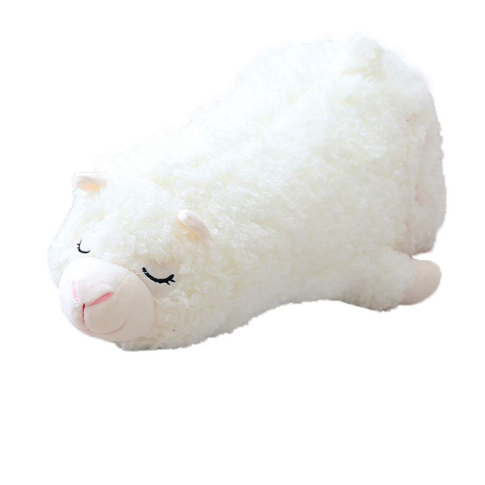 男の子 アルパカ ホワイト Kawaii 誕生日ギフト B07gzry7c2 かわいいソフトぬいぐるみ 子供 ホワイトブラウン ぬいぐるみ 10インチ ラマ おもちゃ Gbell 女の子 ブーメランフライングディスク 福袋