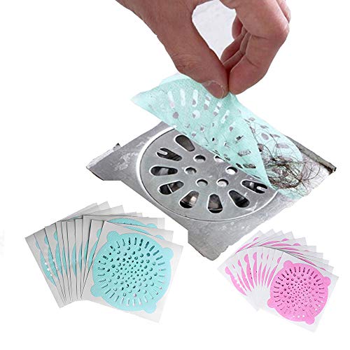 Genenic Disposable Peel and Stick Hair Trap Protector Paper,Dripper Food Hair Collector Trapper(50PCS) (Pink) - Thumbnail 6